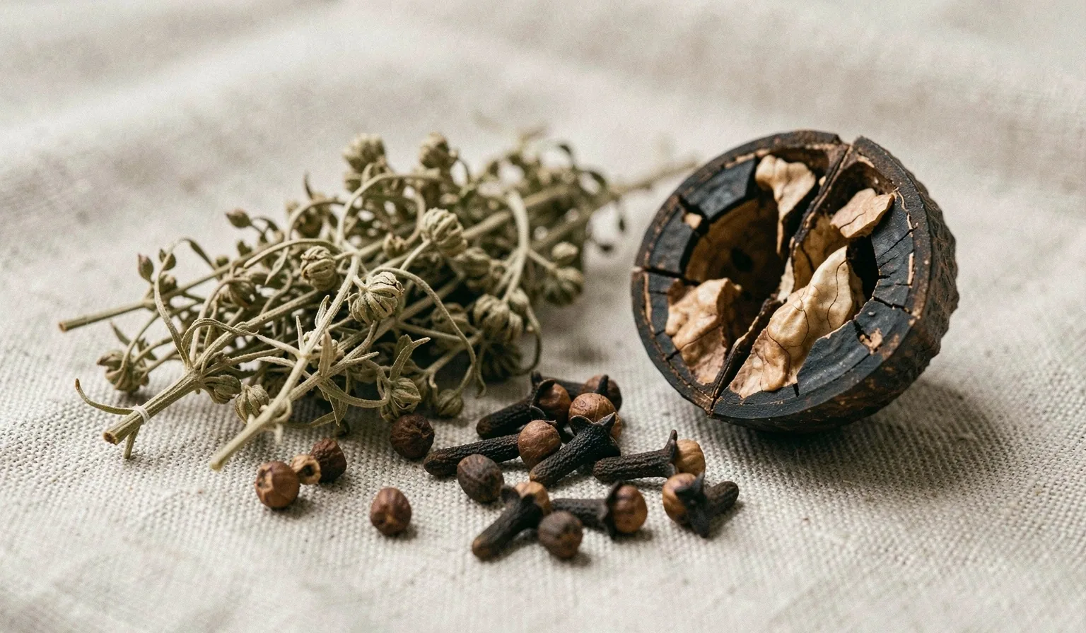 Ingredientes botánicos de Equilibrio Gut